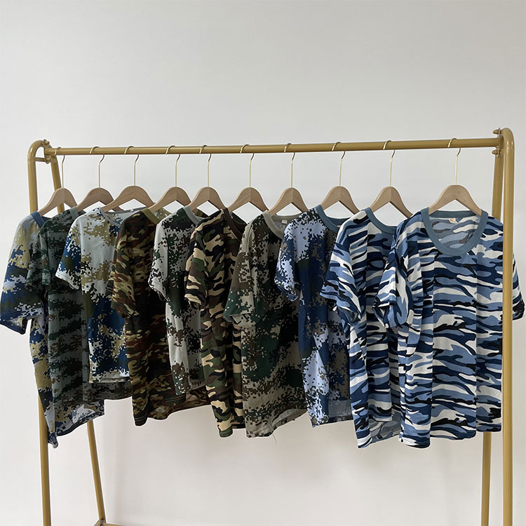 Used Camouflage T-Shirt