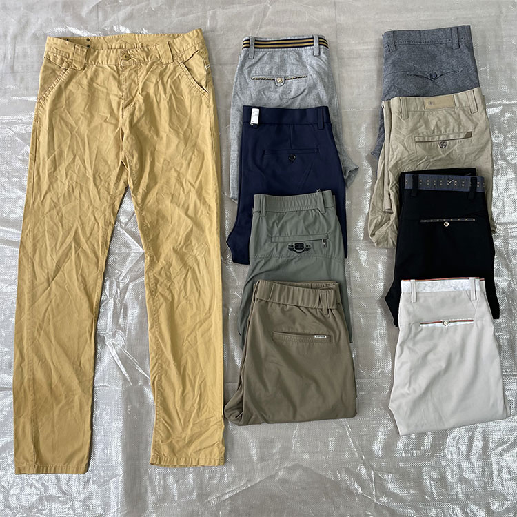 Used Man Cotton Pants